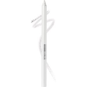 Maybelline Tattoo Studio Sharpenable Gel Pencil Waterproof Eyeliner, Long-Lasting Eyeliner With Smooth Gel Pigments For Up To 36HR Wear, Biscotti Cream, 1 Count(970 POLISHED WHITE)