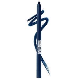 Maybelline Tattoo Studio Sharpenable Gel Pencil Waterproof Eyeliner, Long-Lasting Eyeliner With Smooth Gel Pigments For Up To 36HR Wear, Biscotti Cream, 1 Count(920 STRIKING NAVY)