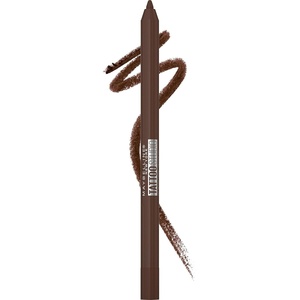 Maybelline Tattoo Studio Sharpenable Gel Pencil Waterproof Eyeliner, Long-Lasting Eyeliner With Smooth Gel Pigments For Up To 36HR Wear, Biscotti Cream, 1 Count(911 SMOOTH WALNUT)