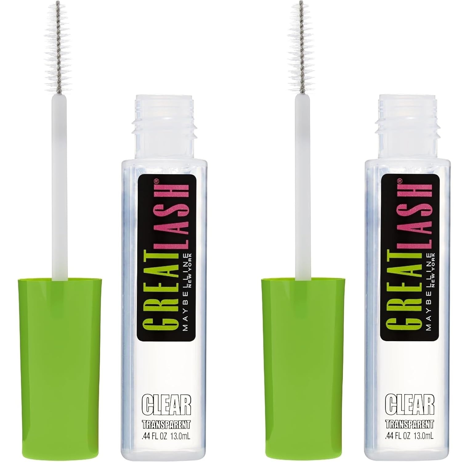 image:imageMaybelline Great Lash Washable Mascara Makeup Volumizing LashDoubling Formula That Conditions As It Thickens Blackest Black 1 CountClear