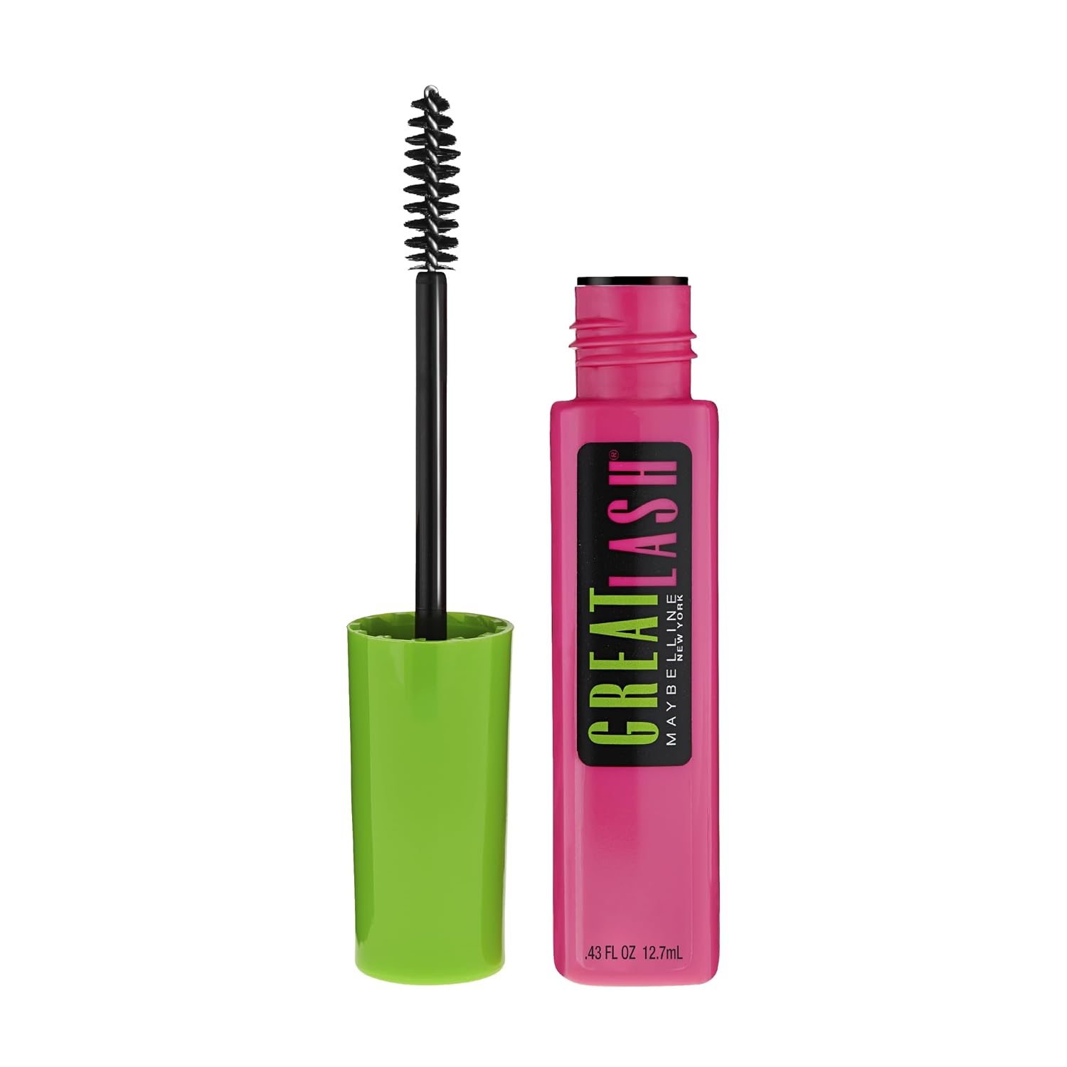 image:imageMaybelline Great Lash Washable Mascara Makeup Volumizing LashDoubling Formula That Conditions As It Thickens Blackest Black 1 CountVery Black