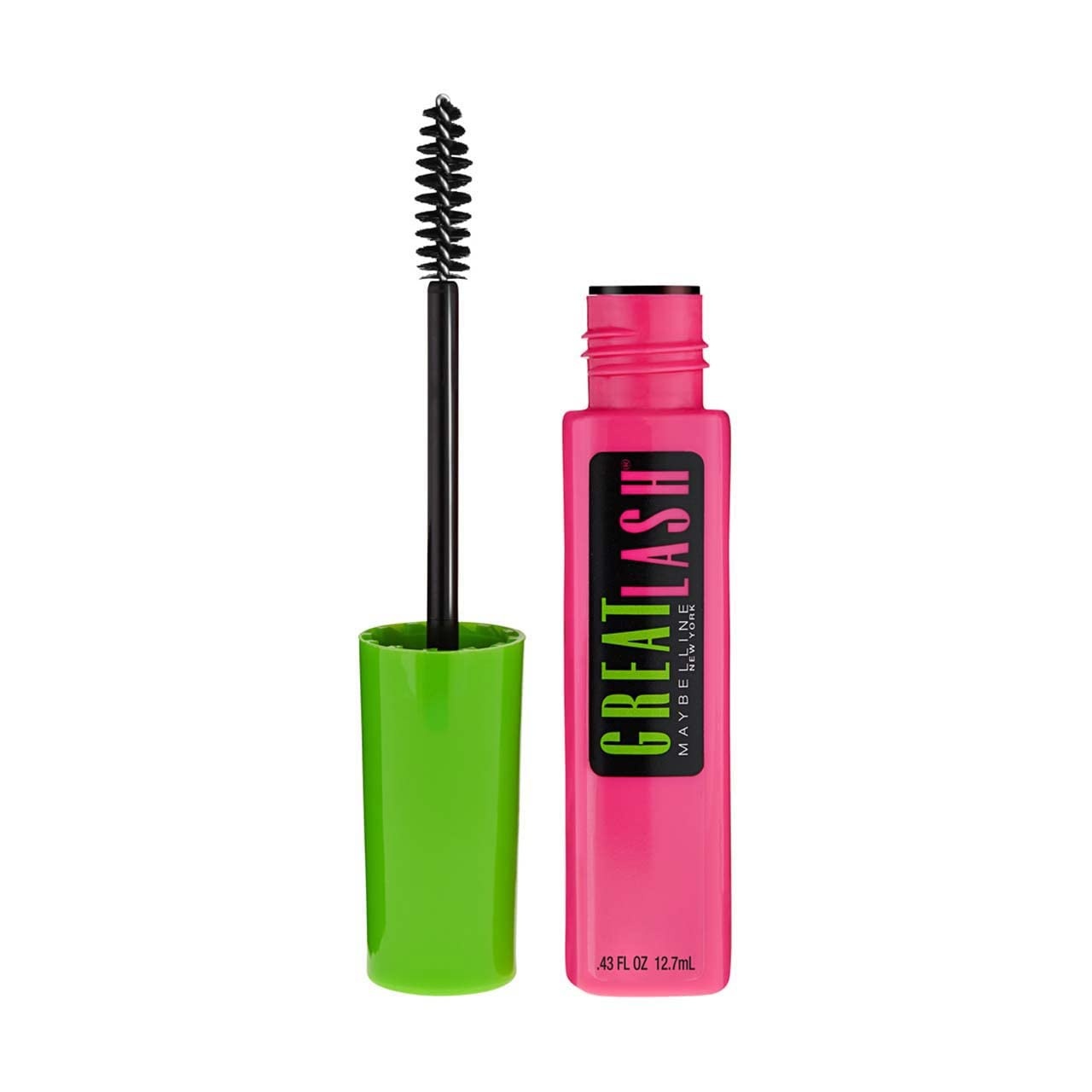 image:imageMaybelline Great Lash Washable Mascara Makeup Volumizing LashDoubling Formula That Conditions As It Thickens Blackest Black 1 CountVery Black