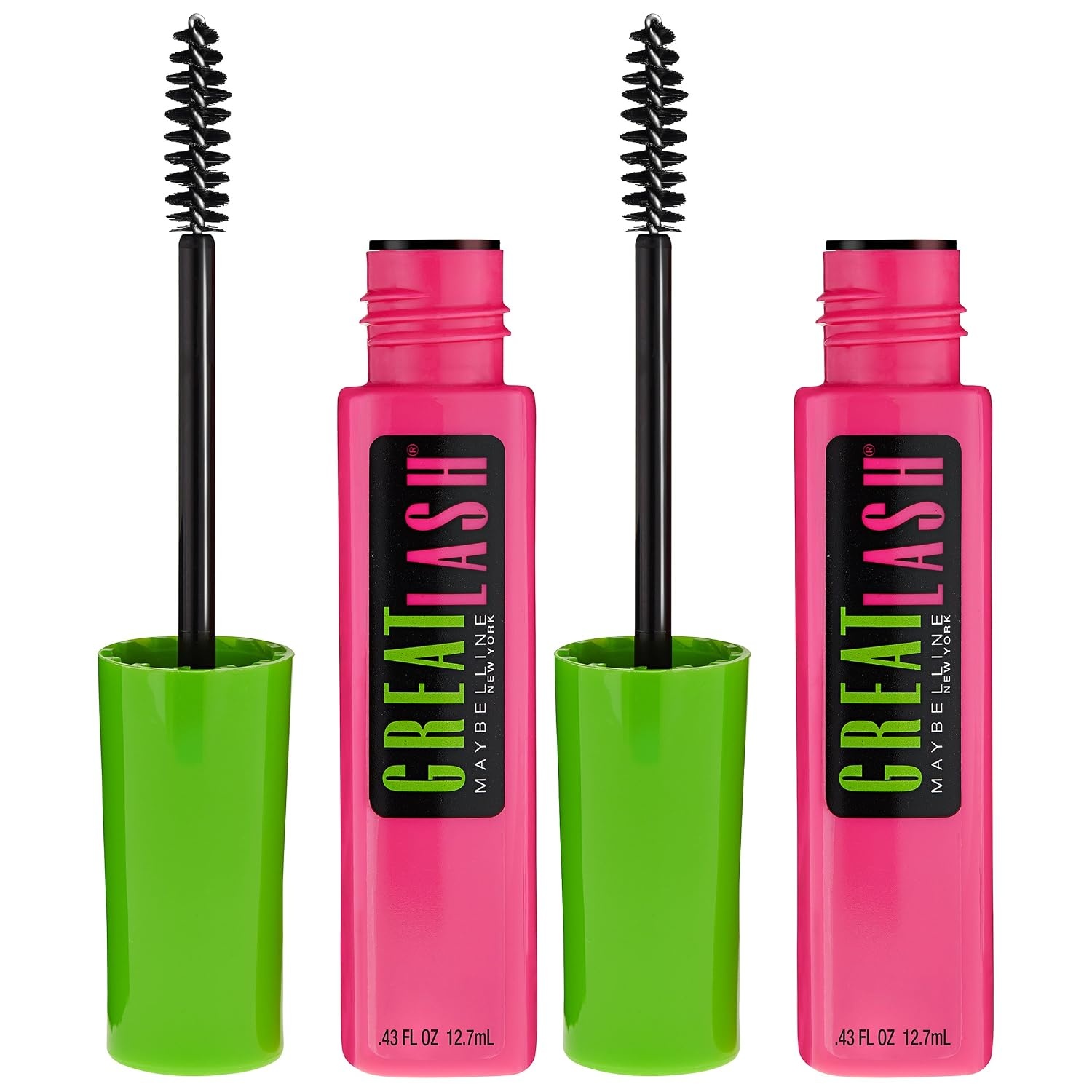 image:imageMaybelline Great Lash Washable Mascara Makeup Volumizing LashDoubling Formula That Conditions As It Thickens Blackest Black 1 CountWashable Dark Brown