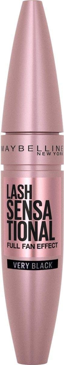 image:imageMaybelline Lash Sensational Washable Mascara Lengthening and Volumizing for a Full Fan Effect Blackest Black 1 CountVERY BLACK