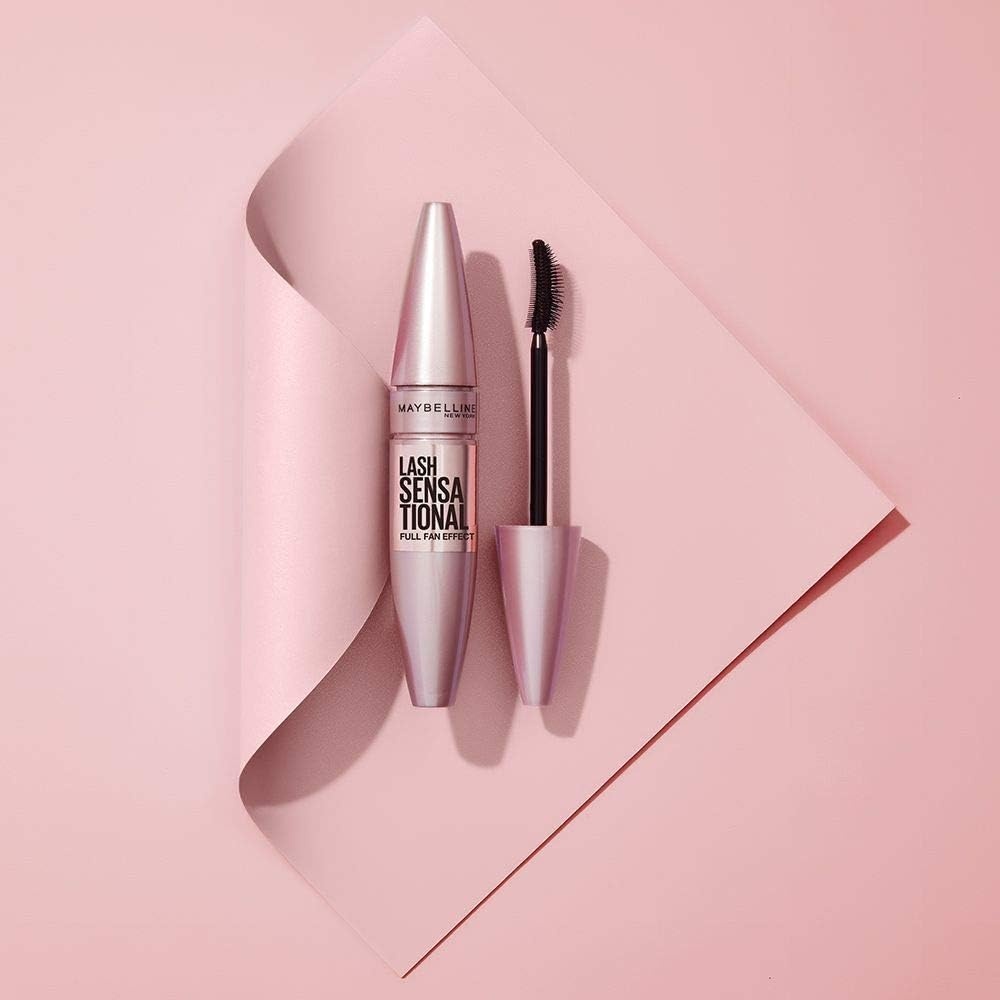 image:imageMaybelline Lash Sensational Washable Mascara Lengthening and Volumizing for a Full Fan Effect Blackest Black 1 CountVERY BLACK