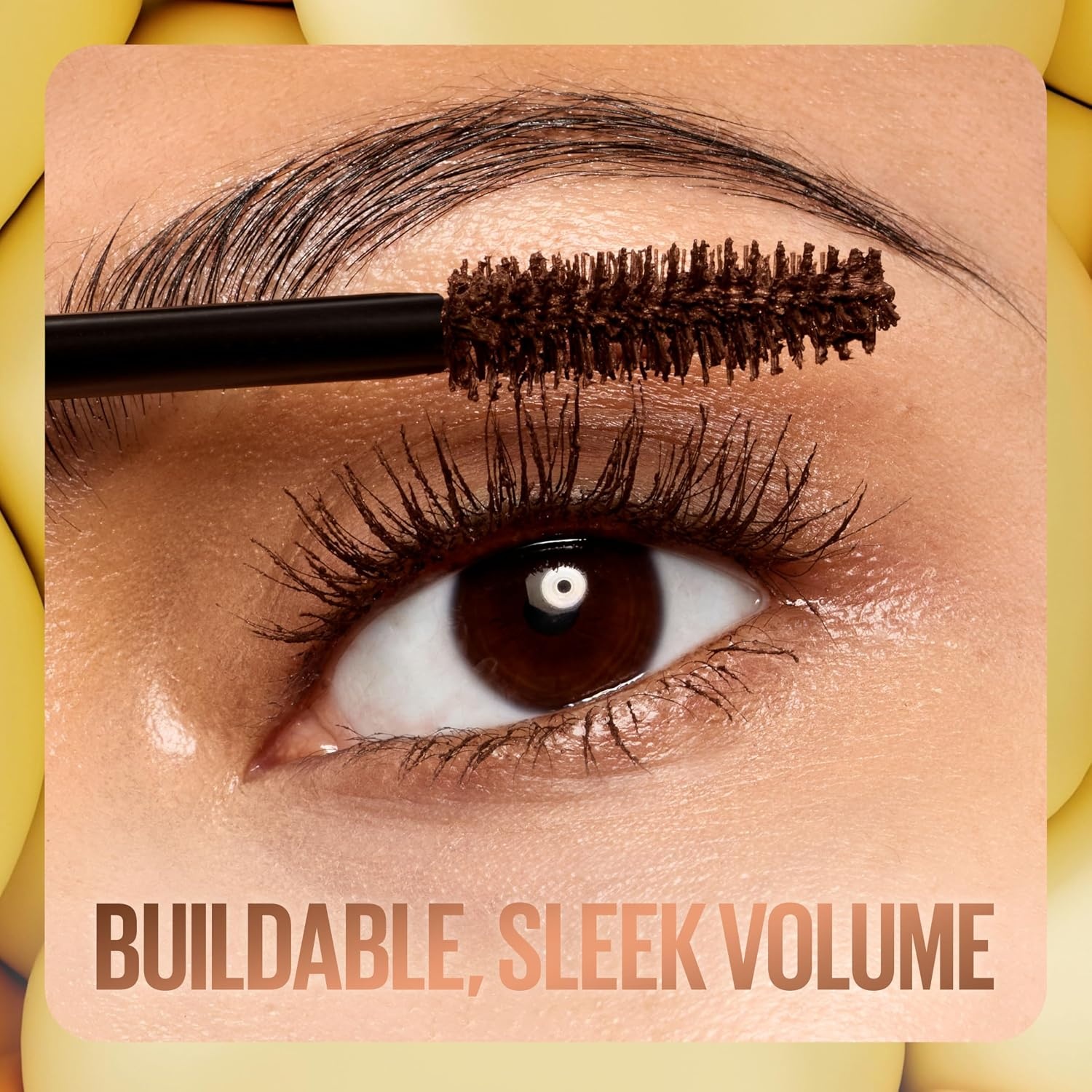 image:imageMaybelline The Colossal Bubble Mascara Buildable Mascara Volume and Length Formula for Bold Separated Sleek Lashes Washable Formula Copper Brown 1 CountCopper Brown