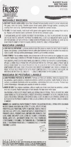 image:imageMaybelline Volum Express Falsies Volumizing Washable Mascara Blackest Black 1 CountBLACKEST BLACK