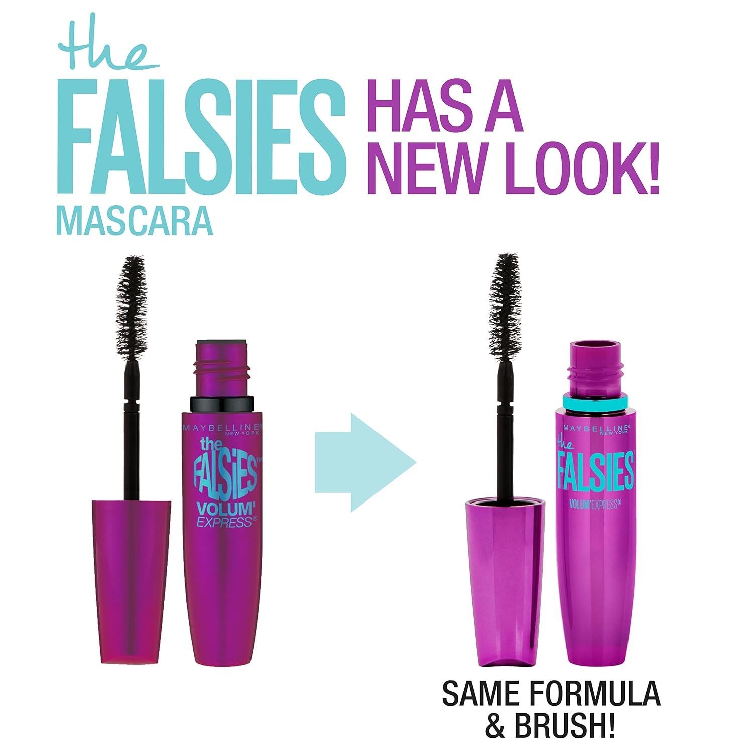 image:imageMaybelline Volum Express Falsies Volumizing Washable Mascara Blackest Black 1 CountBROWNISH BLACK