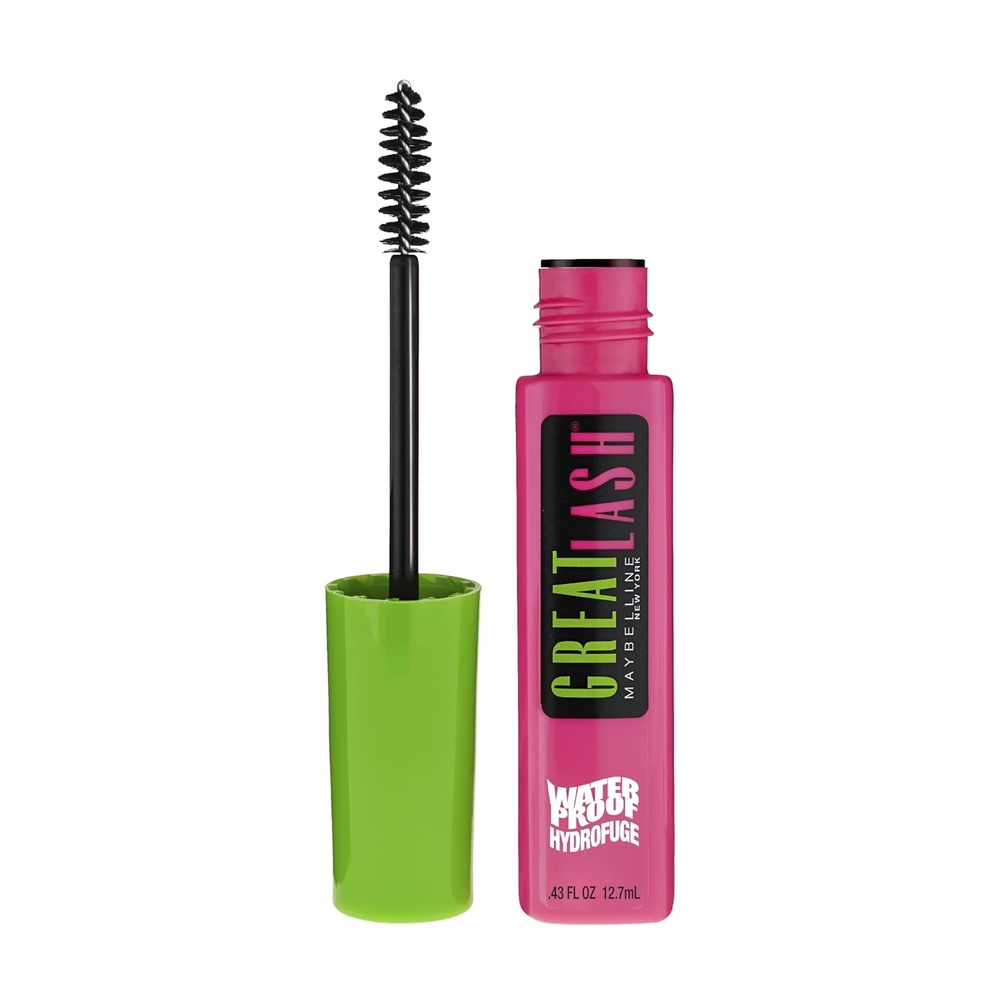 image:imageMaybelline Great Lash Waterproof Mascara Volumizing Lengthening and LashDoubling Formula for Thicker Lashes Very Black 1 CountVery Black