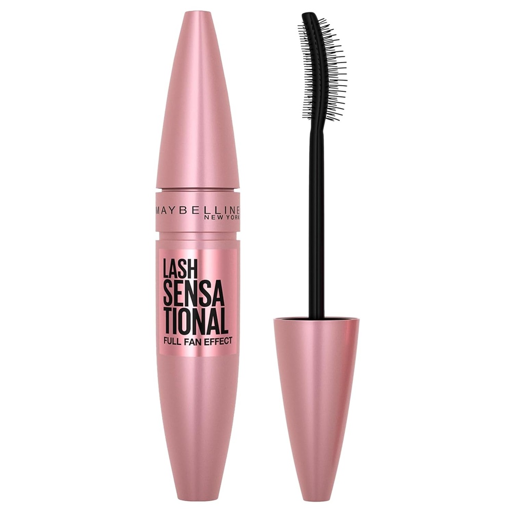 image:imageMaybelline Lash Sensational Washable Mascara Lengthening and Volumizing for a Full Fan Effect Blackest Black 1 CountVERY BLACK