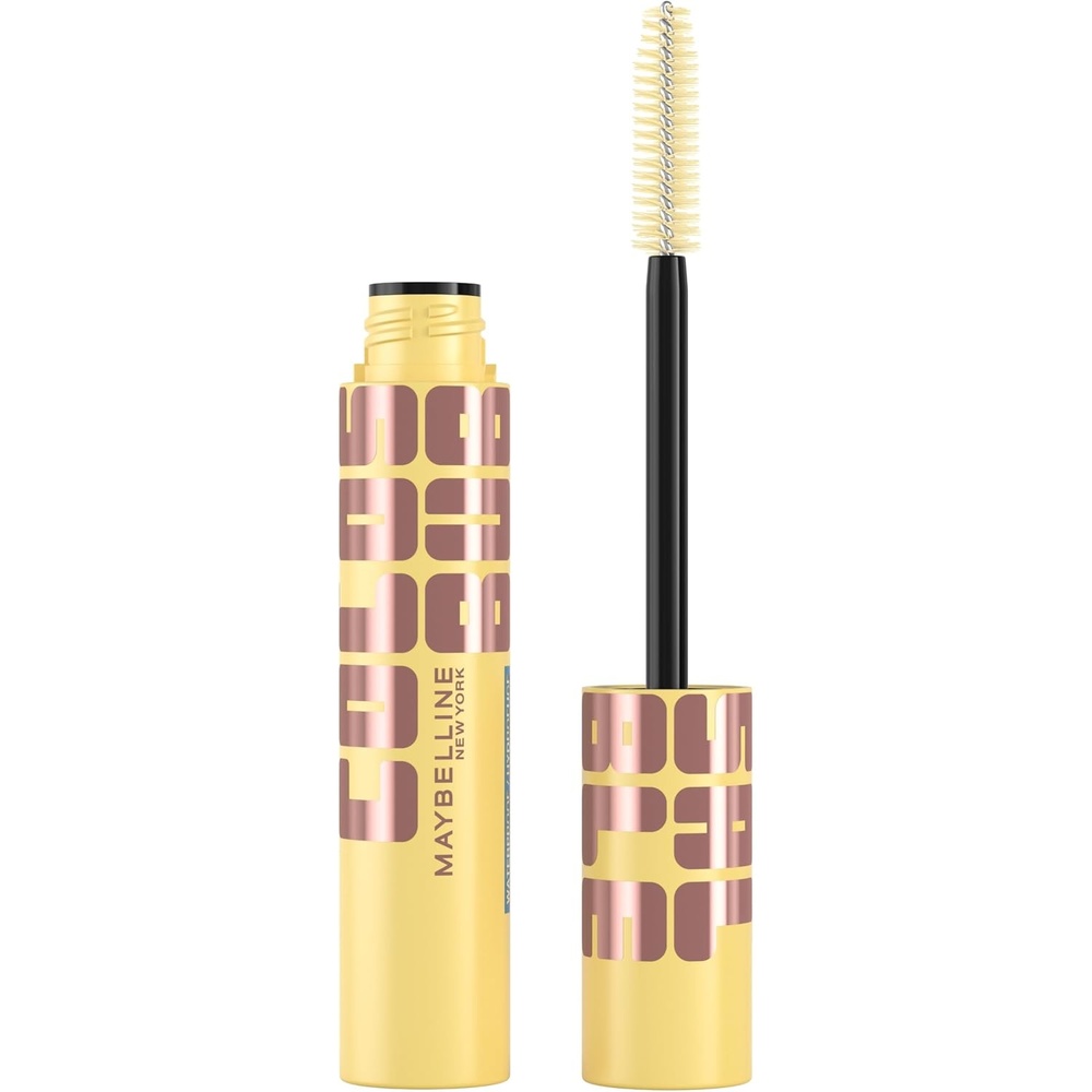 image:imageMaybelline The Colossal Bubble Mascara Buildable Mascara Volume and Length Formula for Bold Separated Sleek Lashes Washable Formula Copper Brown 1 CountVery Black Waterproof