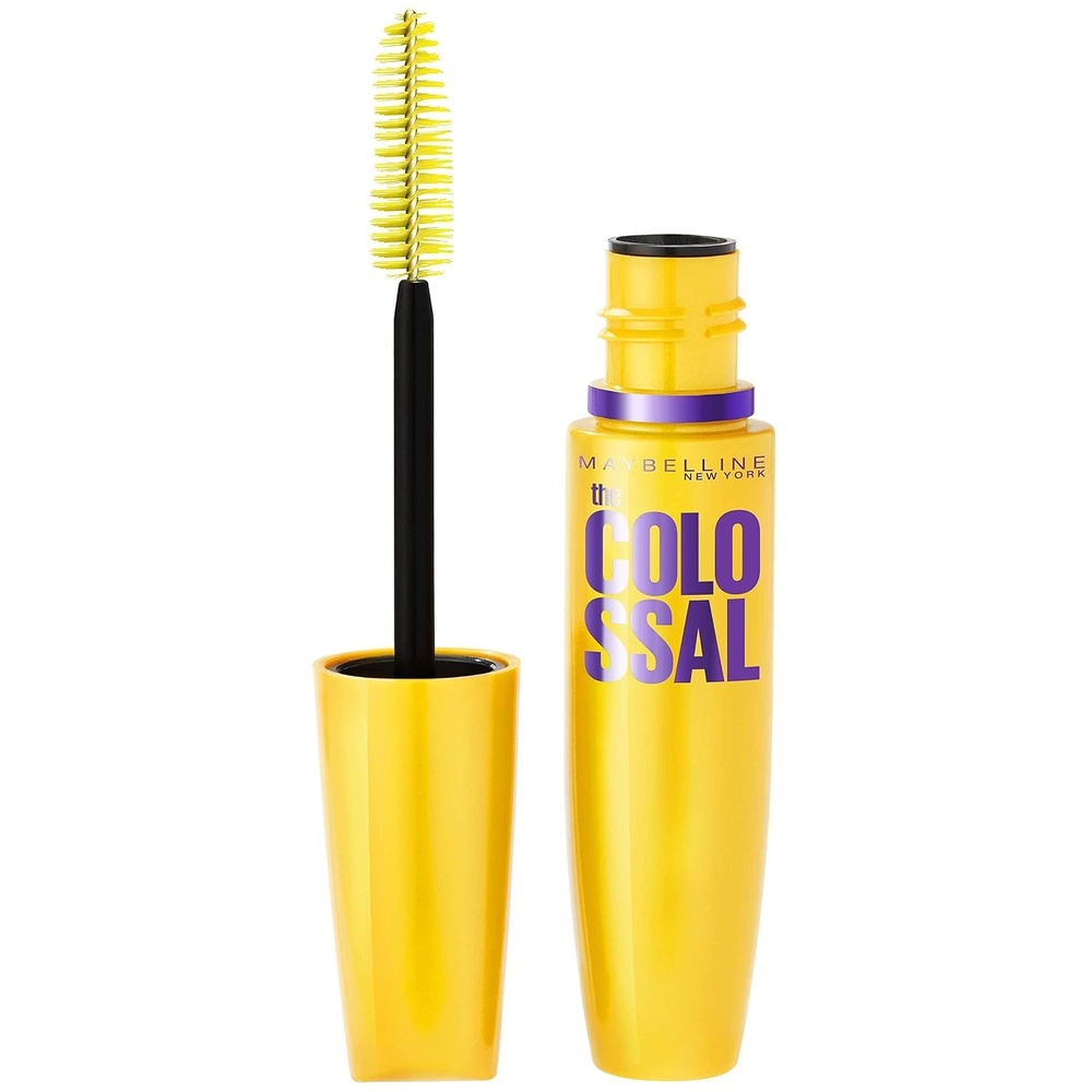image:imageMaybelline Volum Express Colossal Washable Mascara Makeup Classic Black Mascara 1 CountGLAM BLACK