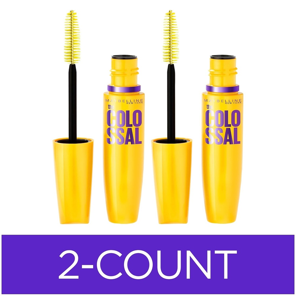image:imageMaybelline Volum Express Colossal Washable Mascara Makeup Classic Black Mascara 1 CountWASHABLE CLASSIC BLACK