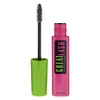 Maybelline Great Lash Washable Mascara Makeup, Volumizing Lash-Doubling Formula That Conditions As It Thickens, Blackest Black, 1 Count(Waterproof Brownish Black)