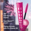 Maybelline Lash Sensational Firework Washable Mascara, Lengthening & Volumizing Mascara for up to 24HR wear, Blackest Black, 1 Count(Blackest Black)