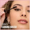 Maybelline Lash Sensational Washable Mascara, Lengthening and Volumizing for a Full Fan Effect, Blackest Black, 1 Count(BROWNISH BLACK)