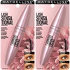Maybelline Lash Sensational Washable Mascara, Lengthening and Volumizing for a Full Fan Effect, Blackest Black, 1 Count(Blackest Black)
