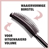Maybelline Lash Sensational Washable Mascara, Lengthening and Volumizing for a Full Fan Effect, Blackest Black, 1 Count(VERY BLACK)