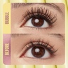 Maybelline The Colossal Bubble Mascara, Buildable Mascara Volume and Length Formula for Bold, Separated, Sleek Lashes, Washable Formula, Copper Brown, 1 Count(Brownish Black)