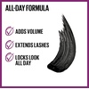 Maybelline The Falsies Lash Lift Waterproof Mascara Volumizing, Lengthening, Lifting, Curling, Multiplying, Eye Makeup, Brownish Black, 1 Count(VERY BLACK)