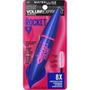 Maybelline Volum’ Express Falsies Push Up Angel Washable Mascara, Blackest Black, 1 Count(BLACKEST BLACK)
