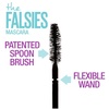 Maybelline Volum’ Express Falsies Volumizing, Washable Mascara, Blackest Black, 1 Count(BLACKEST BLACK)