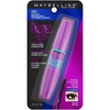 Maybelline Volum’ Express Falsies Volumizing, Washable Mascara, Blackest Black, 1 Count(Navy Glam)