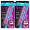 Maybelline Volum’ Express Falsies Volumizing, Washable Mascara, Blackest Black, 1 Count(Very Black Washable)