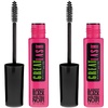 Maybelline Great Lash Washable Mascara Makeup, Volumizing Lash-Doubling Formula That Conditions As It Thickens, Blackest Black, 1 Count(Blackest Black)