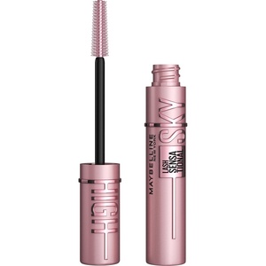 Maybelline Lash Sensational Sky High Mascara, Volumizing, Burgundy Haze(BLACKEST BLACK)
