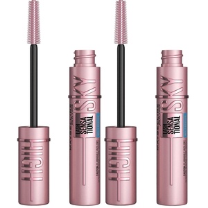 Maybelline Lash Sensational Sky High Mascara, Volumizing, Burgundy Haze(Muy negro)