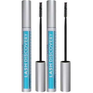 Maybelline New York Lash Discovery Mini-Brush Waterproof Mascara, Very Black, 0.16 fl. oz.(עמיד במים שחור מאוד)