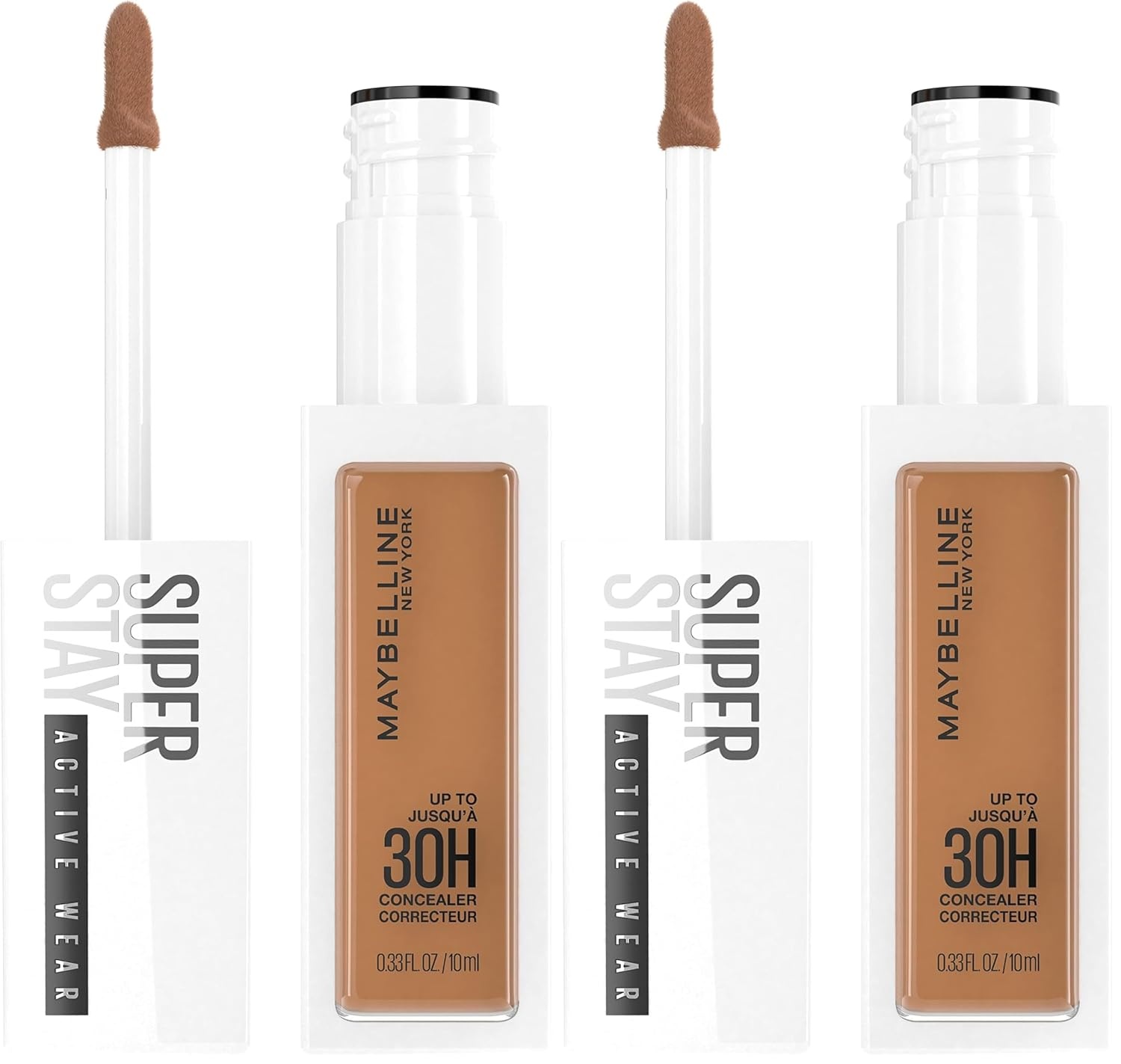 image:imageMaybelline Super Stay Liquid Concealer Makeup Full Coverage Concealer Up to 30 Hour Wear Transfer Resistant Natural Matte Finish Oilfree Available in 16 Shades 15 1 CountSS CONCEALER 45