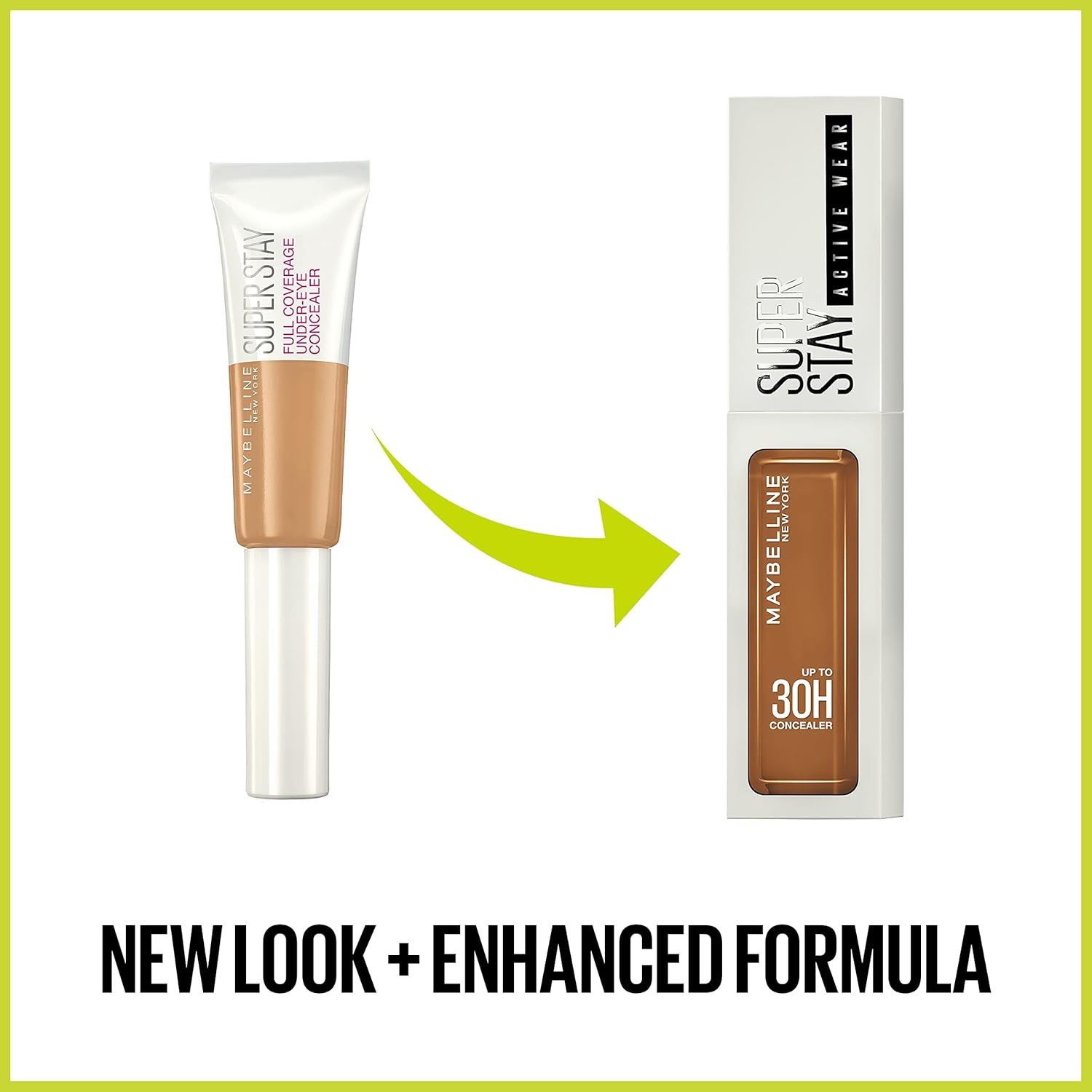 image:imageMaybelline Super Stay Liquid Concealer Makeup Full Coverage Concealer Up to 30 Hour Wear Transfer Resistant Natural Matte Finish Oilfree Available in 16 Shades 15 1 CountSS CONCEALER 10