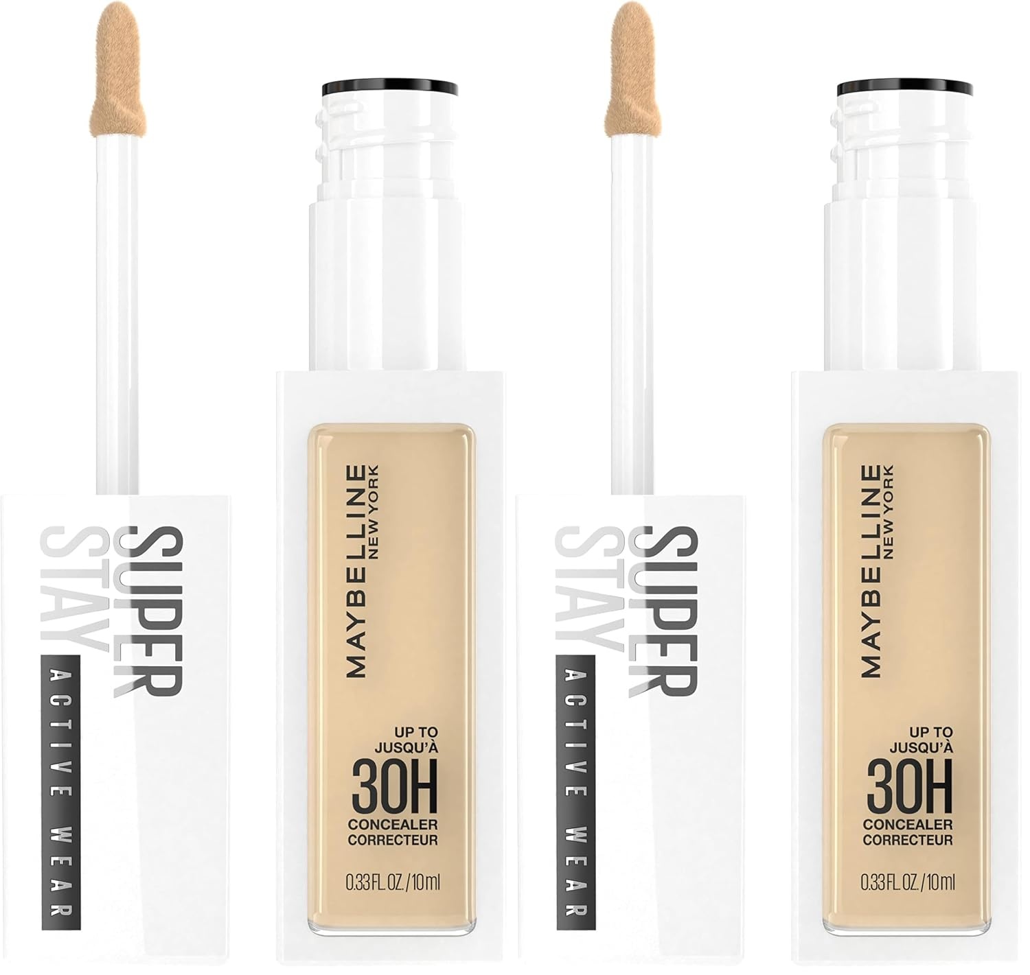 image:imageMaybelline Super Stay Liquid Concealer Makeup Full Coverage Concealer Up to 30 Hour Wear Transfer Resistant Natural Matte Finish Oilfree Available in 16 Shades 15 1 CountSS CONCEALER 22