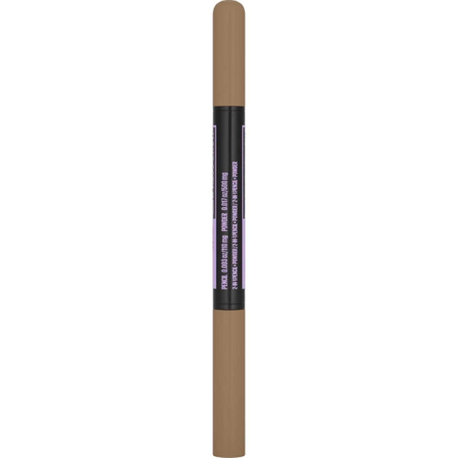image:imageMaybelline Express Brow 2In1 Pencil and Powder Eyebrow Makeup Deep Brown 1 Count250 Blonde