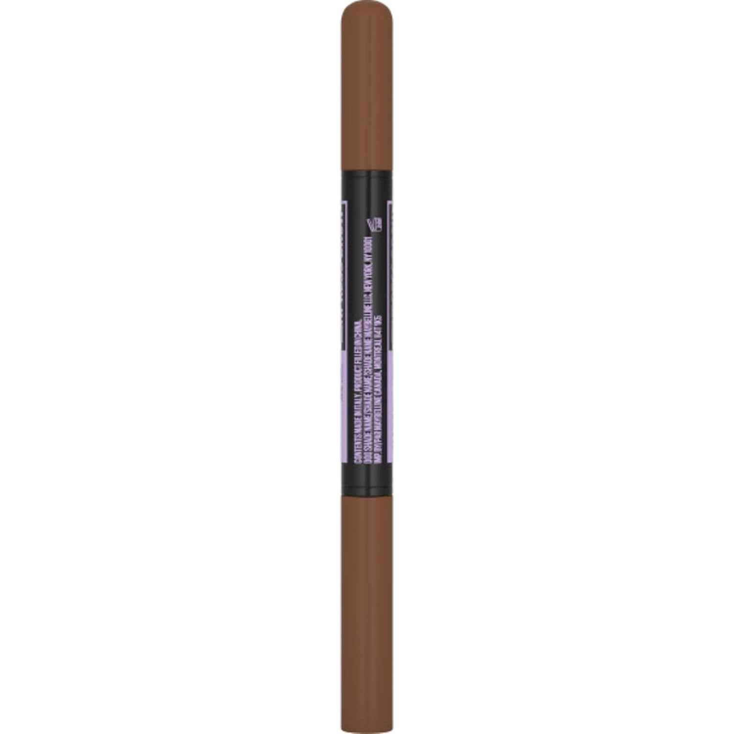 image:imageMaybelline Express Brow 2In1 Pencil and Powder Eyebrow Makeup Deep Brown 1 Count255 Soft Brown