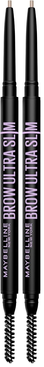 image:imageMaybelline Express Brow Ultra Slim Eyebrow Makeup Brow Pencil with Precision Tip and Spoolie for Defined Eyebrows Soft Brown 255 1 Count253 TAUPE