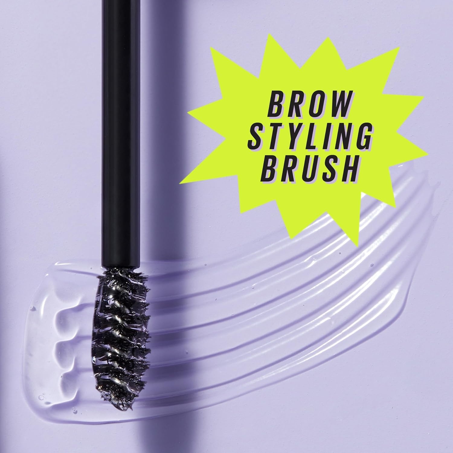 image:imageMaybelline Super Lock Brow Glue Eyebrow Gel Lightweight and Waterproof Tinted Brow Gel For Up To 24HR Hold Black 1 Count000 Clear