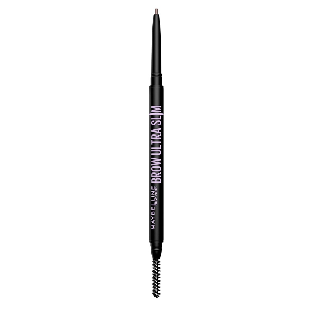 image:imageMaybelline Express Brow Ultra Slim Eyebrow Makeup Brow Pencil with Precision Tip and Spoolie for Defined Eyebrows Soft Brown 255 1 Count255 SOFT BROWN