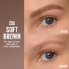 Maybelline Brow Inserts Eyebrow Pen, Micro Needle Shaped 2-In-1 Dual-Ended Brow Makeup Pen and Gel, Water-Resistant, Smudge Proof for Up to 36-HR Wear, Medium Brown(Soft Brown)