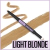 Maybelline Express Brow 2-In-1 Pencil and Powder Eyebrow Makeup, Deep Brown, 1 Count(248 Light Blonde)