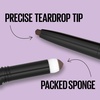 Maybelline Express Brow 2-In-1 Pencil and Powder Eyebrow Makeup, Deep Brown, 1 Count(260 Deep Brown)
