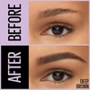 Maybelline Express Brow 2-In-1 Pencil and Powder Eyebrow Makeup, Deep Brown, 1 Count(260 Deep Brown)