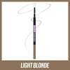 Maybelline Express Brow 2-In-1 Pencil and Powder Eyebrow Makeup, Deep Brown, 1 Count(Light Blonde)