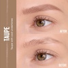 Maybelline Express Brow Ultra Slim Eyebrow Makeup, Brow Pencil with Precision Tip and Spoolie for Defined Eyebrows, Soft Brown 255, 1 Count(253 TAUPE)