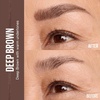 Maybelline Express Brow Ultra Slim Eyebrow Makeup, Brow Pencil with Precision Tip and Spoolie for Defined Eyebrows, Soft Brown 255, 1 Count(DEEP BROWN & CLEAR FAST SCULPT BUNDLE)