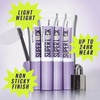 Maybelline Super Lock Brow Glue Eyebrow Gel, Lightweight and Waterproof Tinted Brow Gel For Up To 24HR Hold, Black, 1 Count(000 Clear)