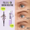 Maybelline Super Lock Brow Glue Eyebrow Gel, Lightweight and Waterproof Tinted Brow Gel For Up To 24HR Hold, Black, 1 Count(000 Clear)