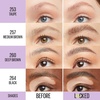 Maybelline Super Lock Brow Glue Eyebrow Gel, Lightweight and Waterproof Tinted Brow Gel For Up To 24HR Hold, Black, 1 Count(253 Taupe)